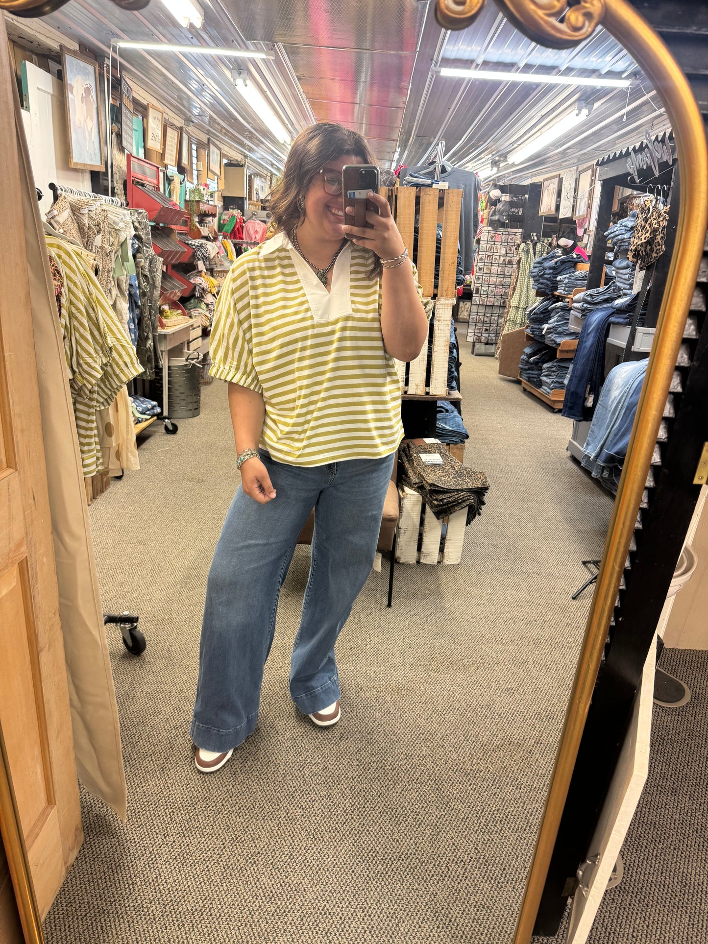Sesame Striped Top