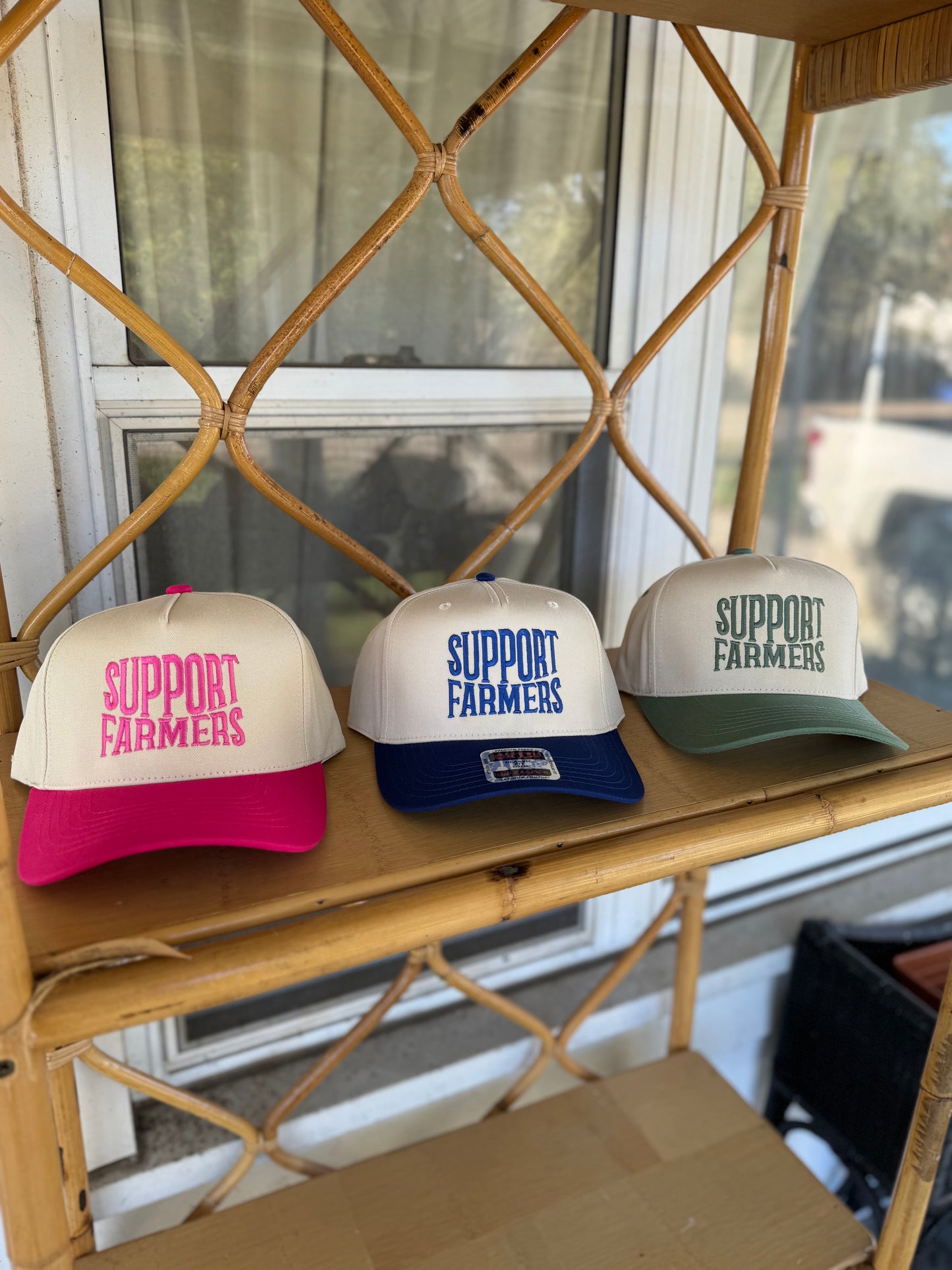 Support farmers trucker hat