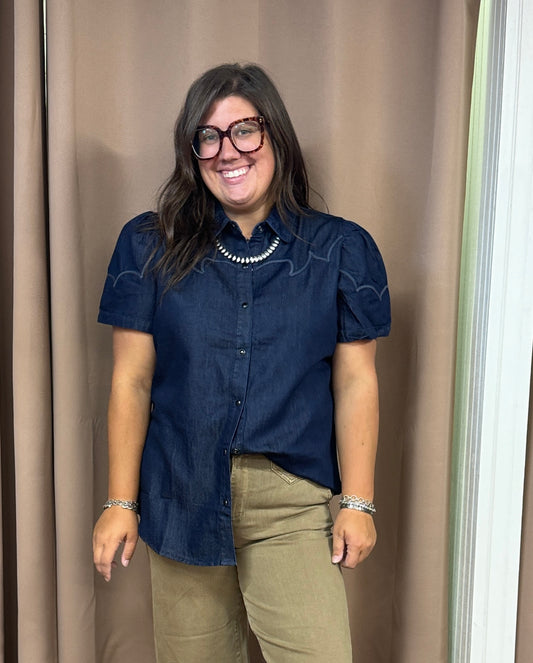 Dark Denim Top