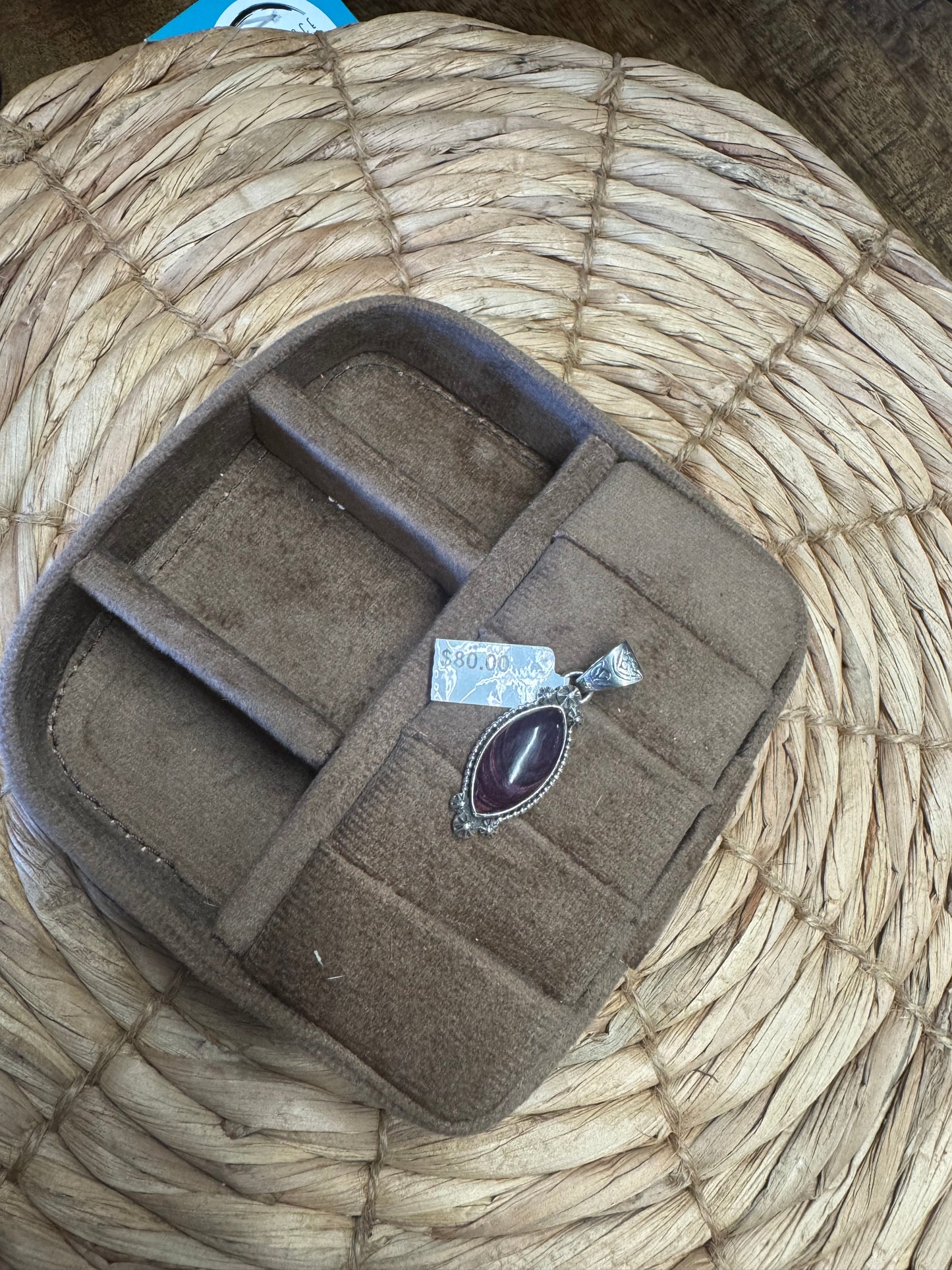 Purple Spiny Marque Pendant