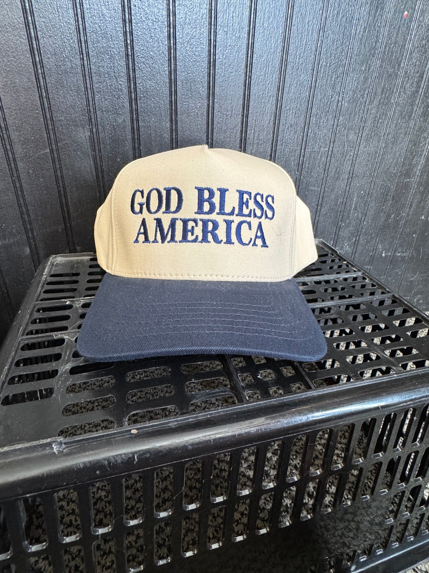 God Bless America Trucker Hat