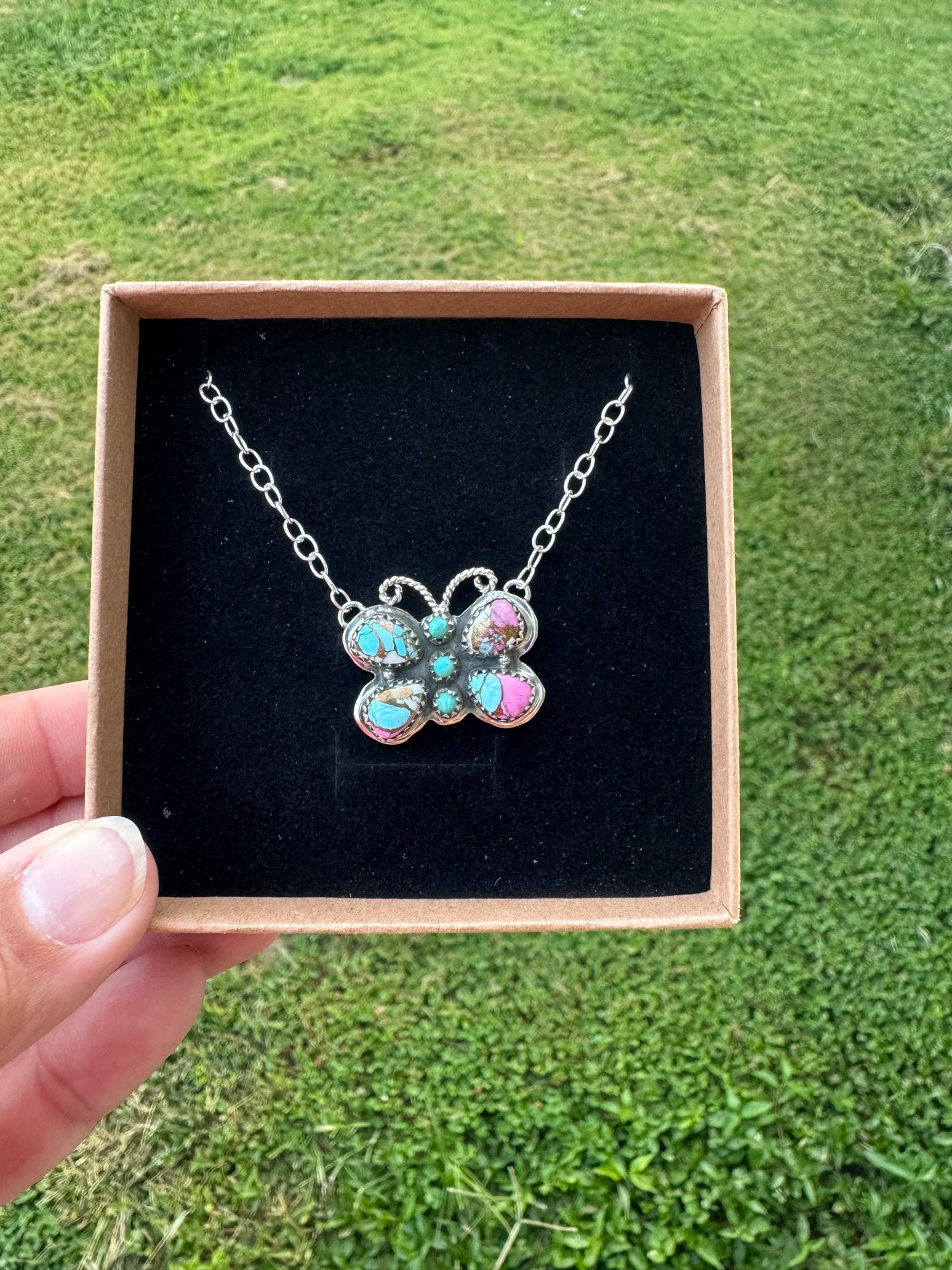 Butterfly Pendant Necklaces