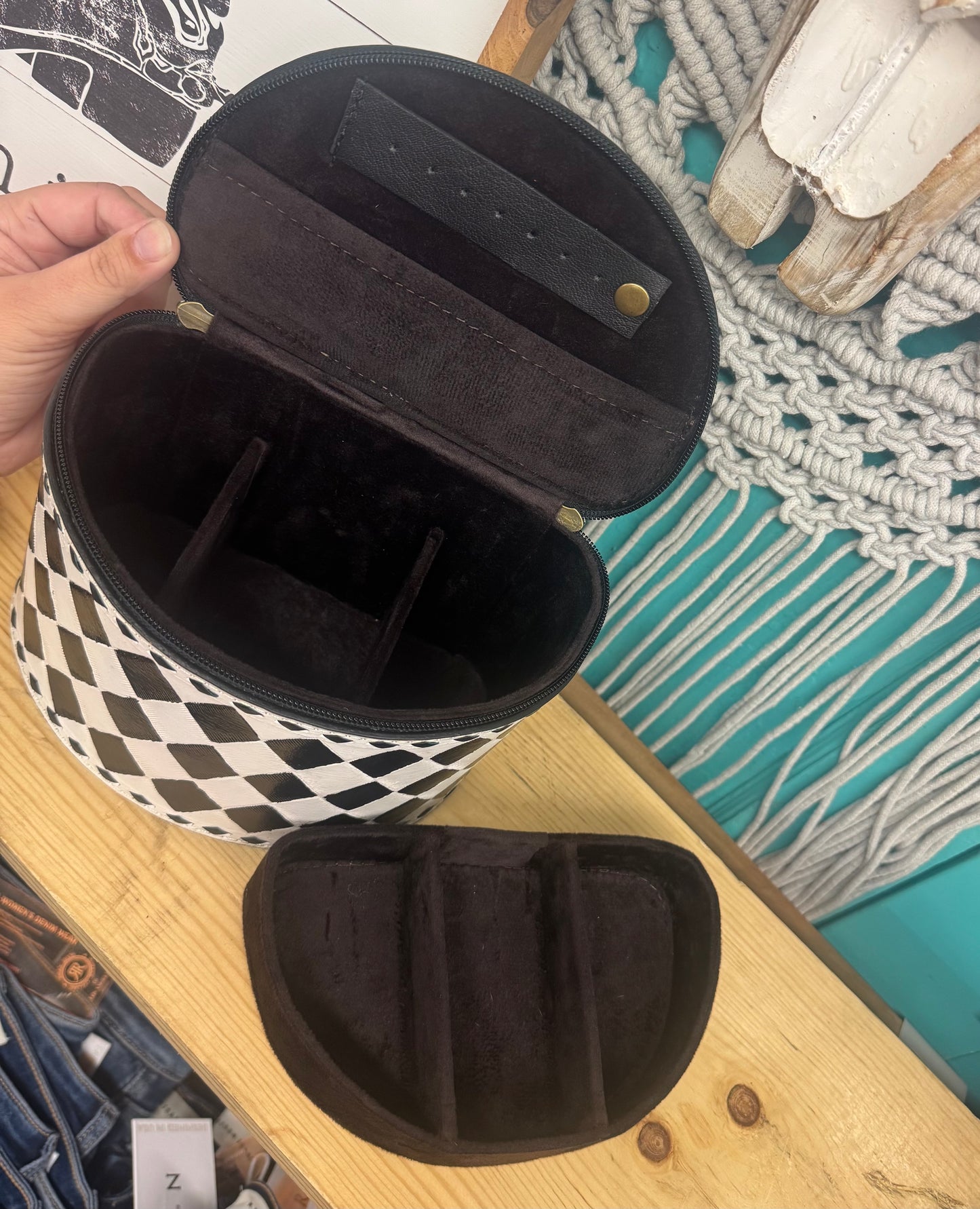 Half Circle Jewelry Box