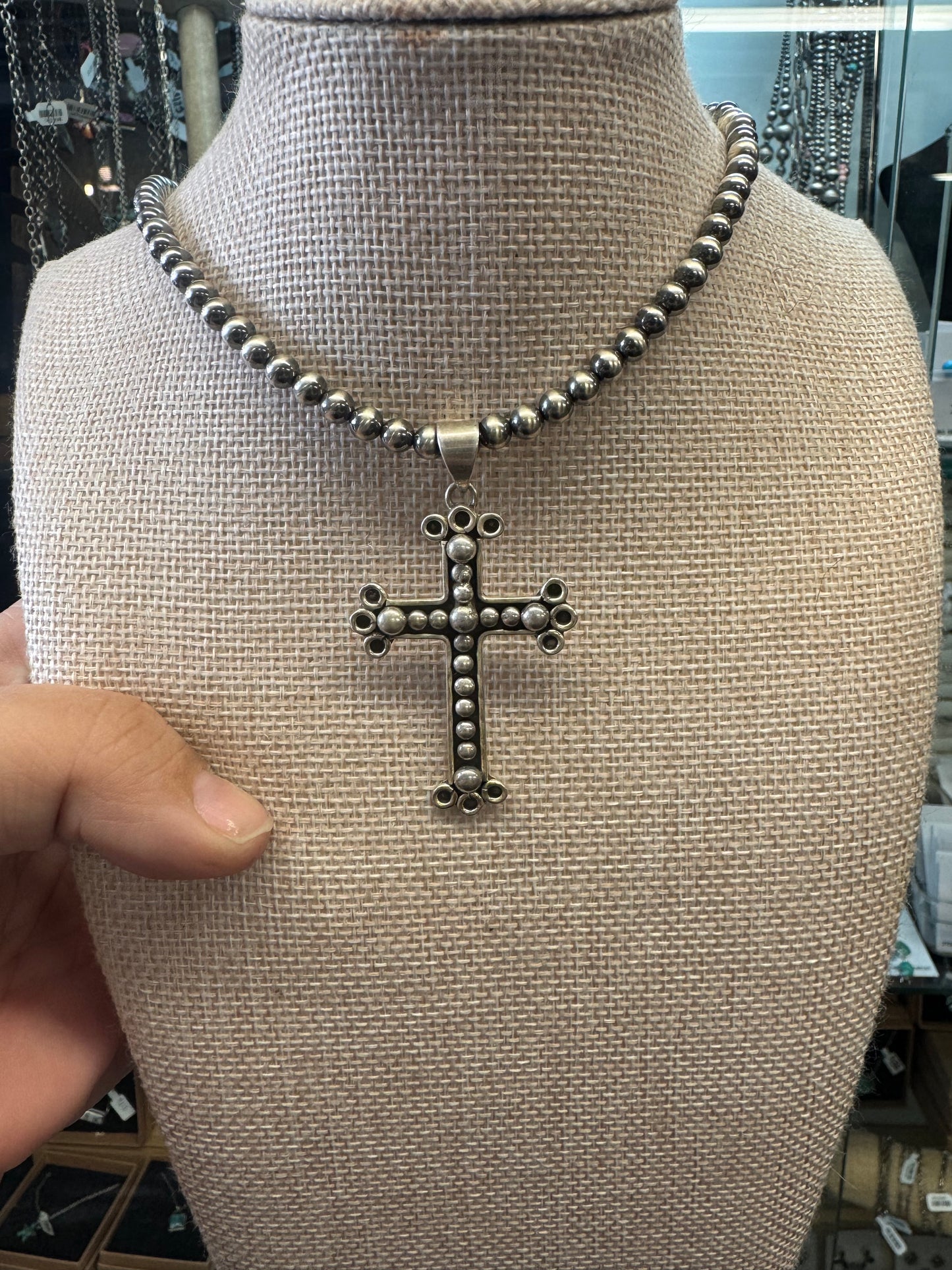 Silver Cross Pendant