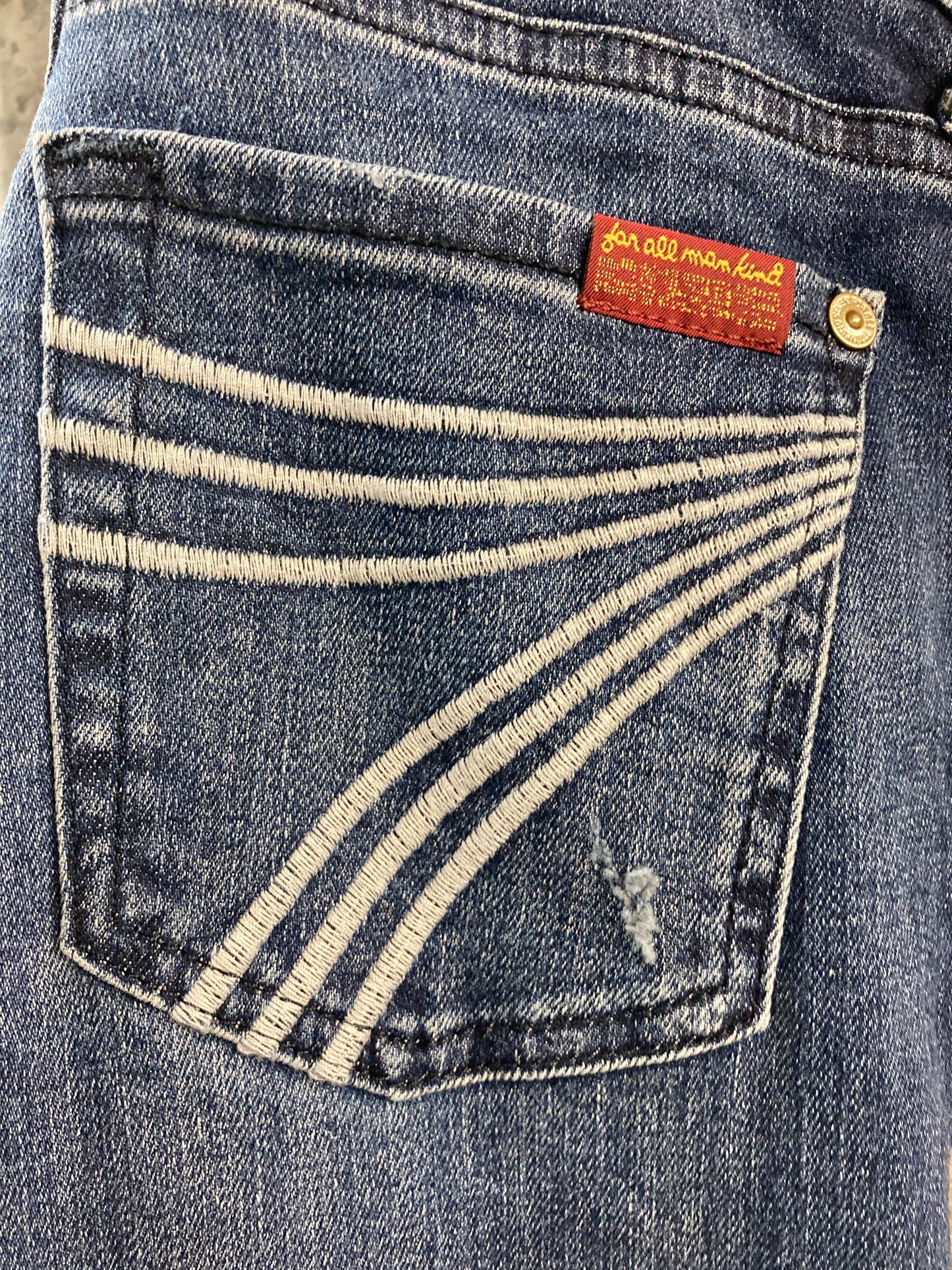 7FAM Rigid Dojo in Lake Blue— size 23 available