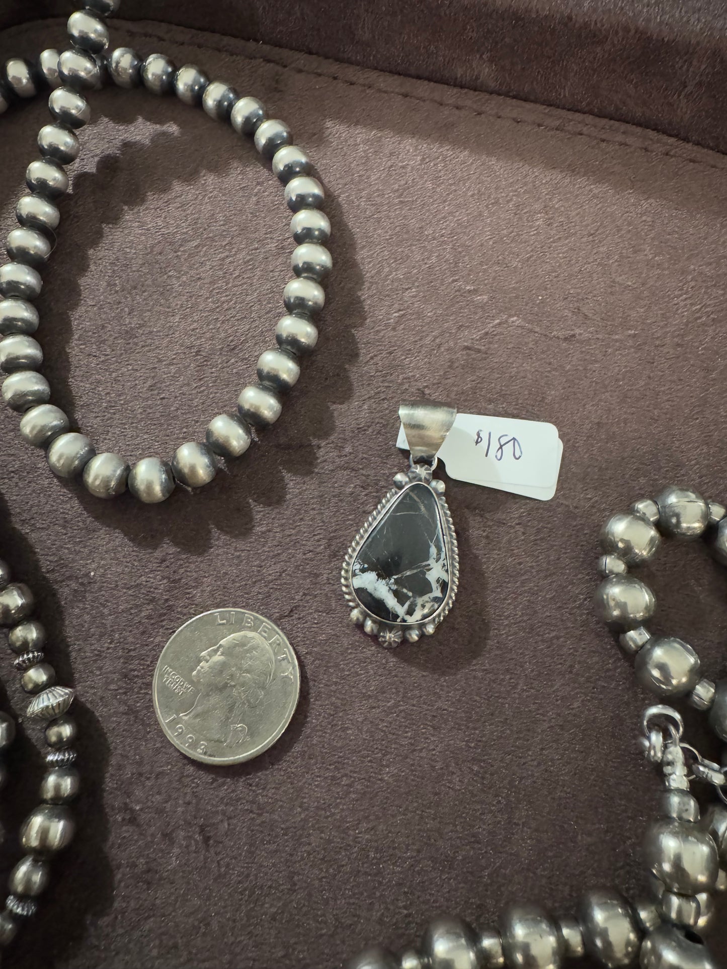 White Buffalo Pendant