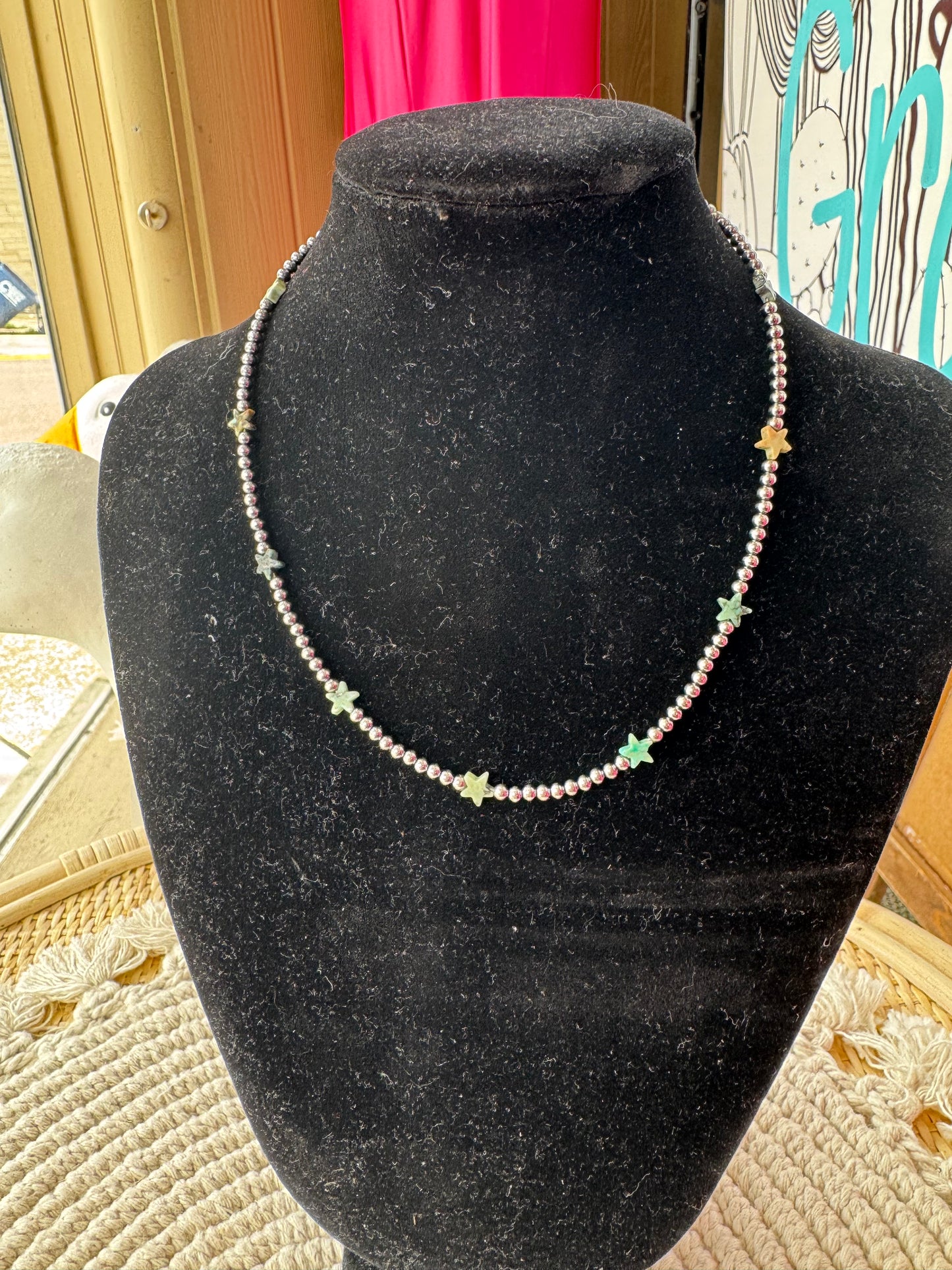 Mini Star Pearl Necklaces
