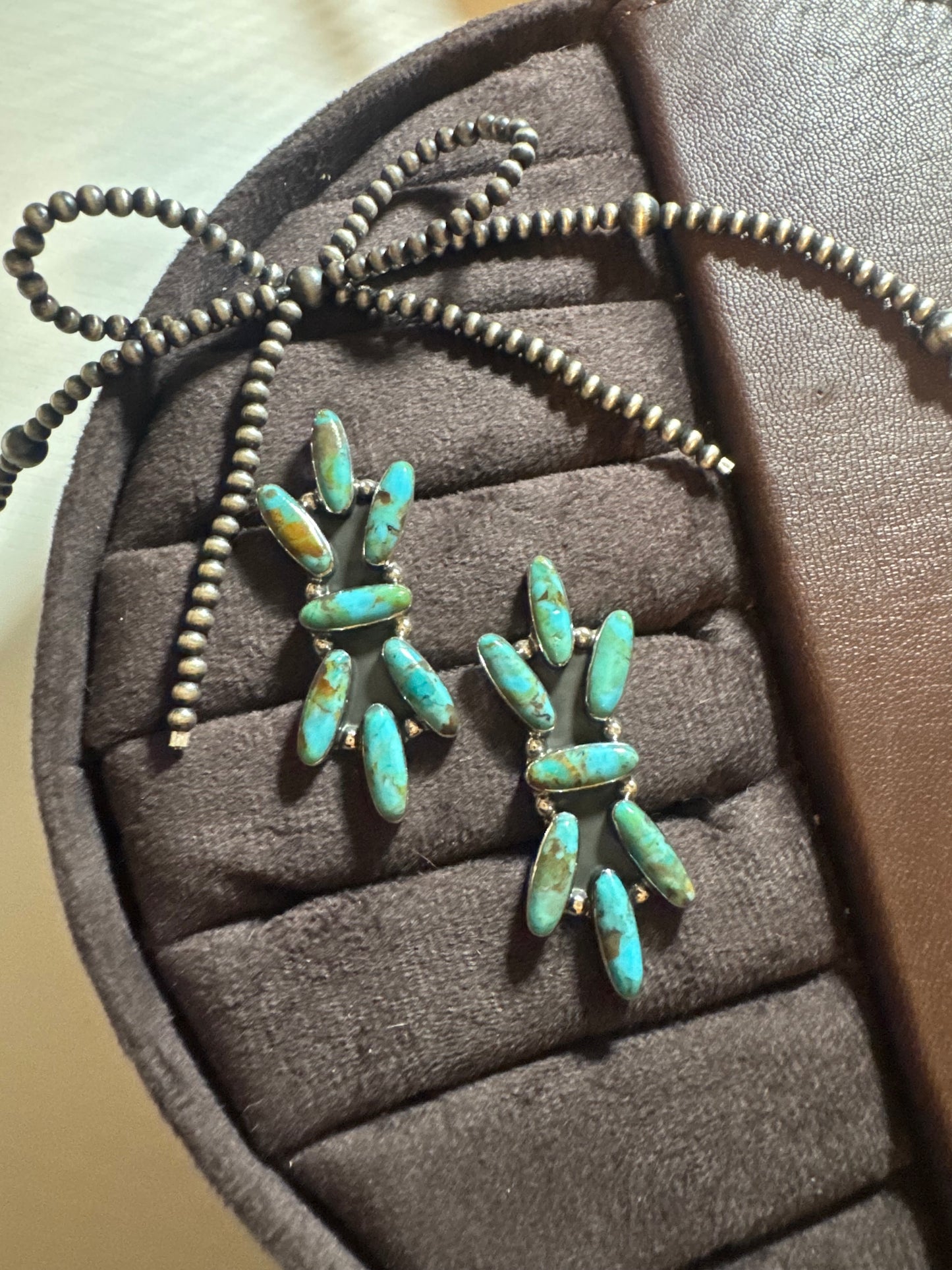 Turquoise Statement Earrings