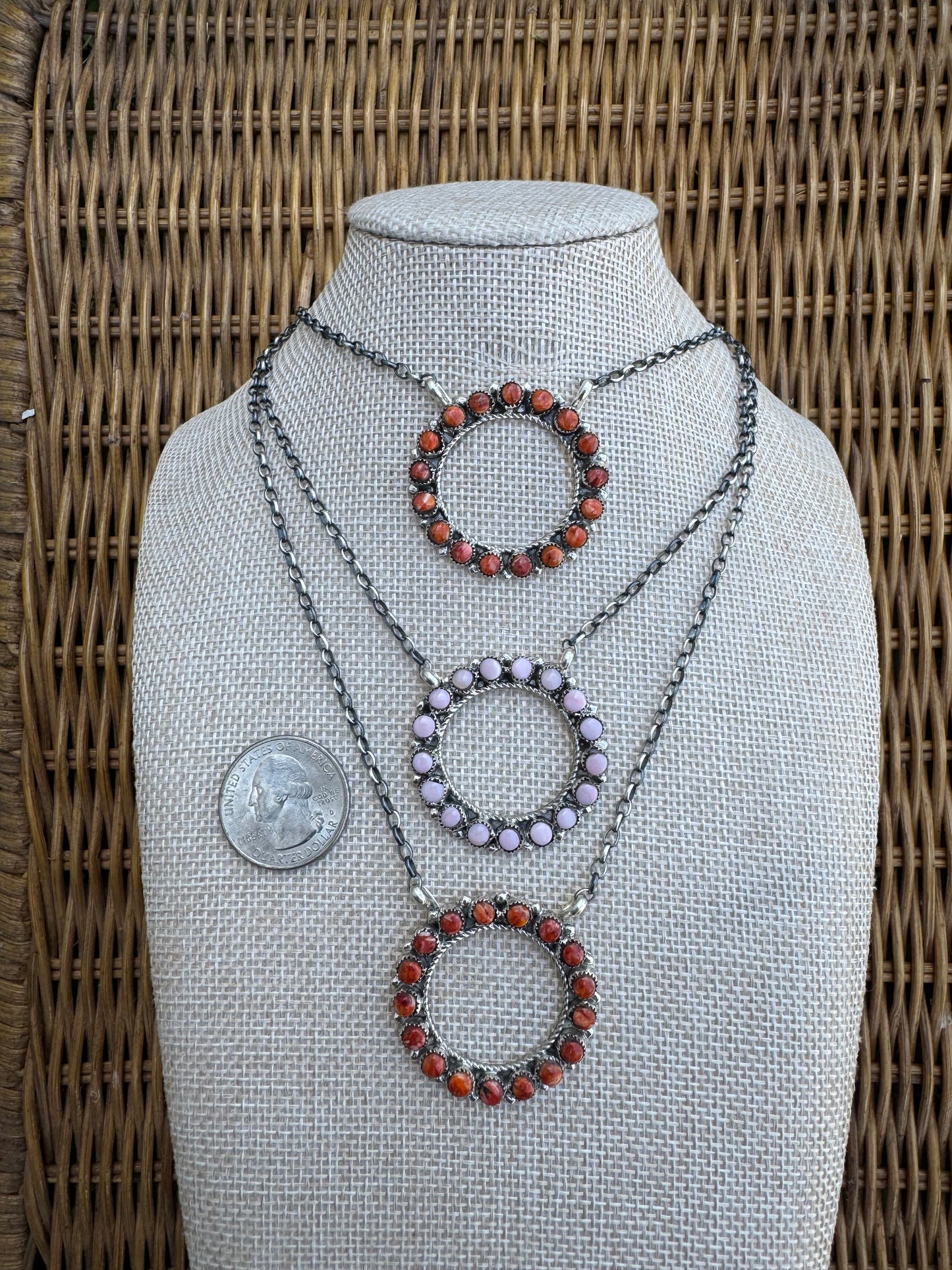 Circle Necklaces