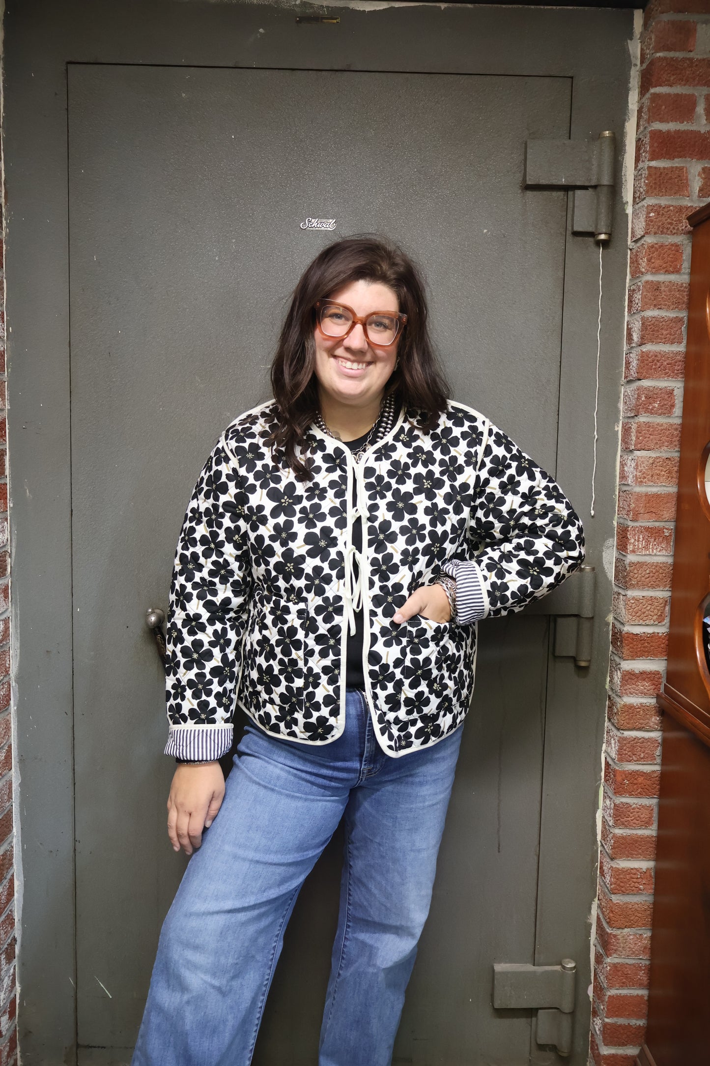 Floral Quilted Jacket