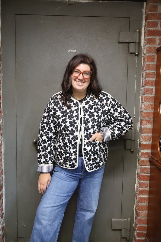 Floral Quilted Jacket