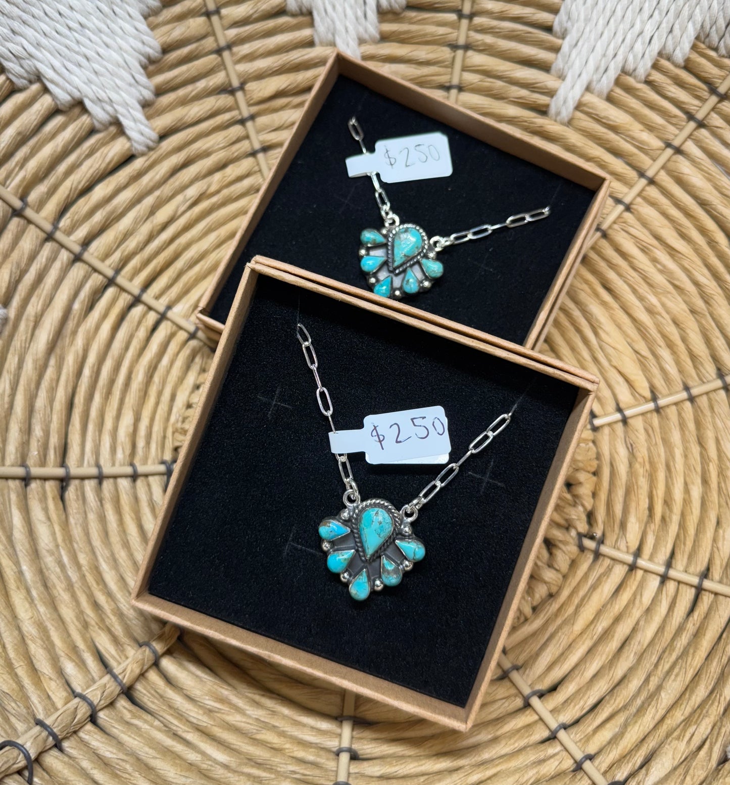 Teardrop Cluster Necklace