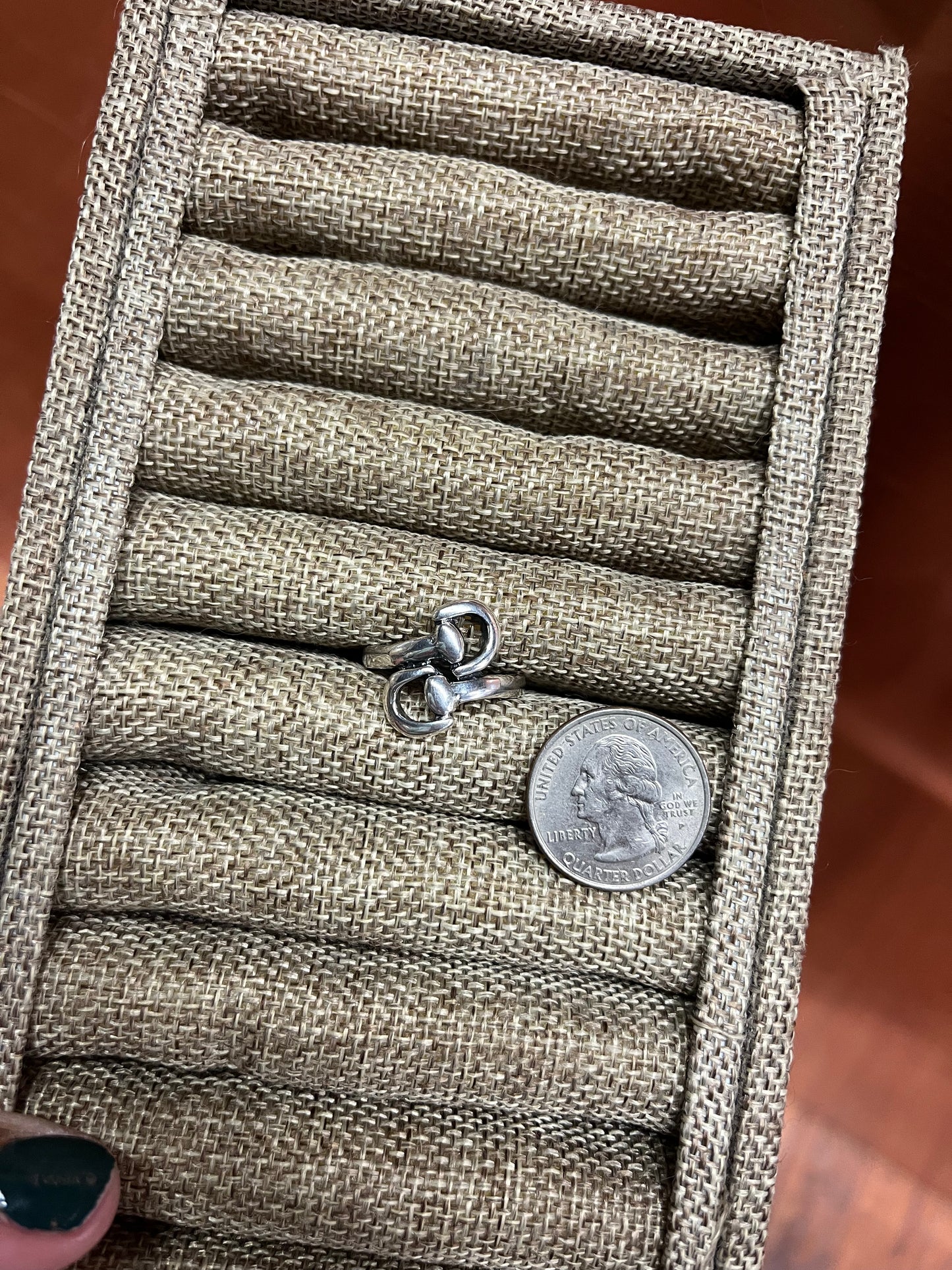 Silver Bit Ring (SZ 10)