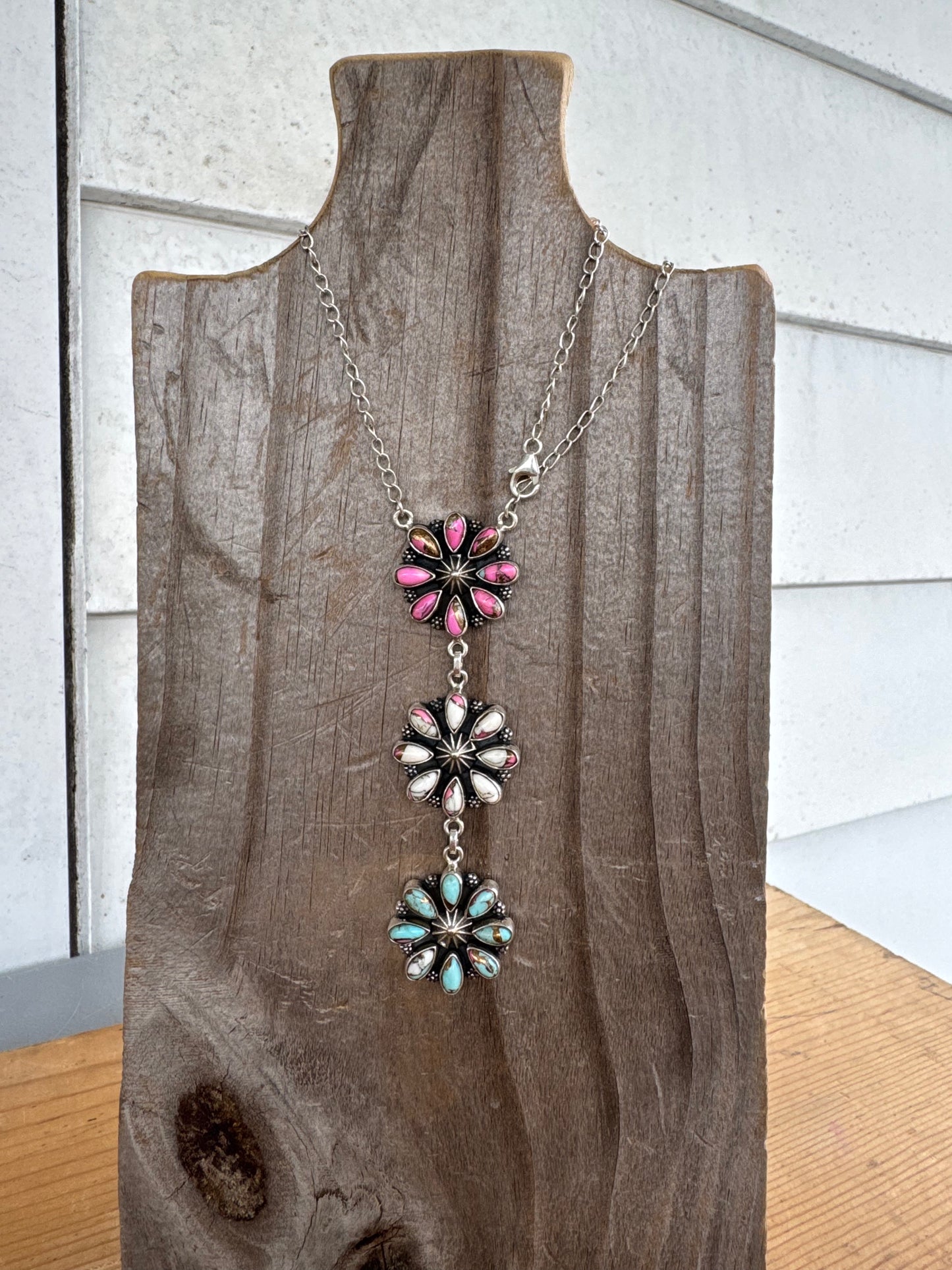 Triple Drop Necklace