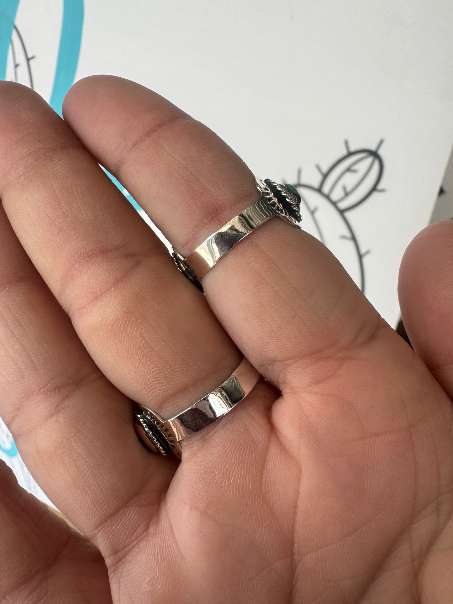 Five Stone Turquoise Ring