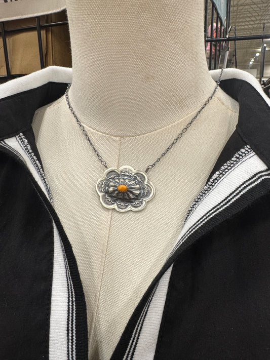 Spiny Concho Necklace