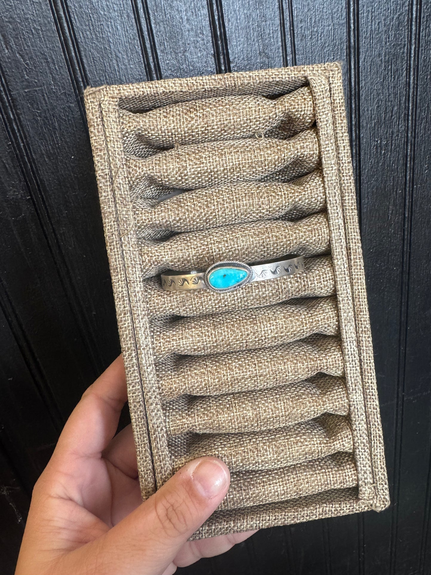 Stone Cuff Bracelet