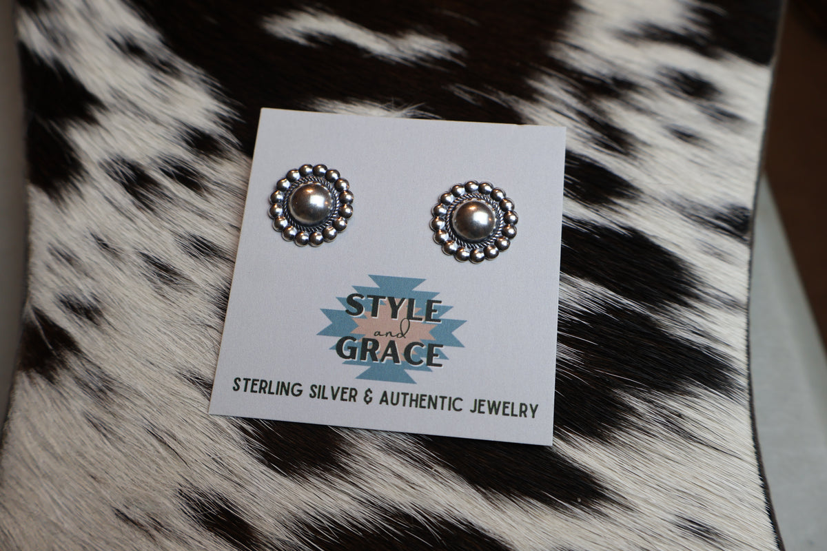 Bubble Concho Earrings