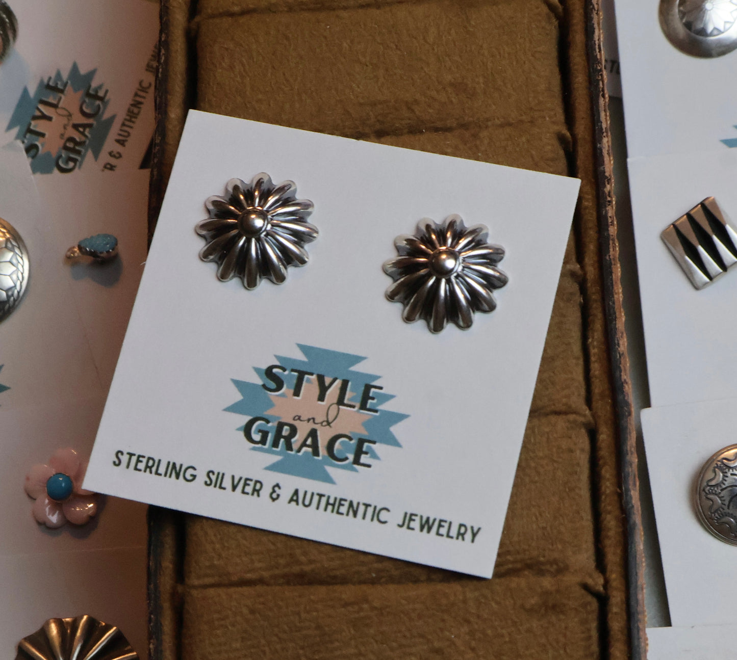 Medium Starburst Earrings