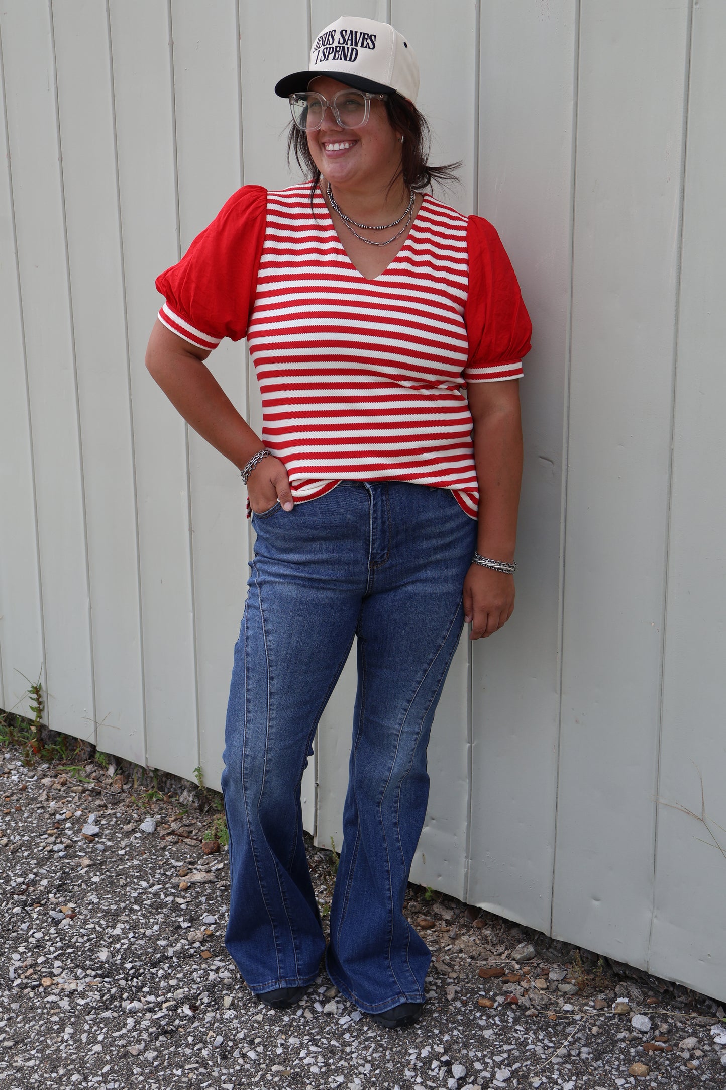 JB Double Angle Seam Jeans