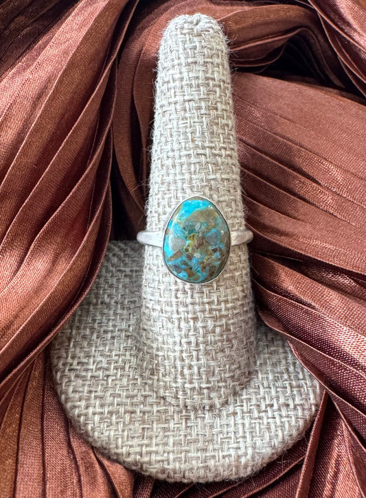 Turquoise Teardrop Ring