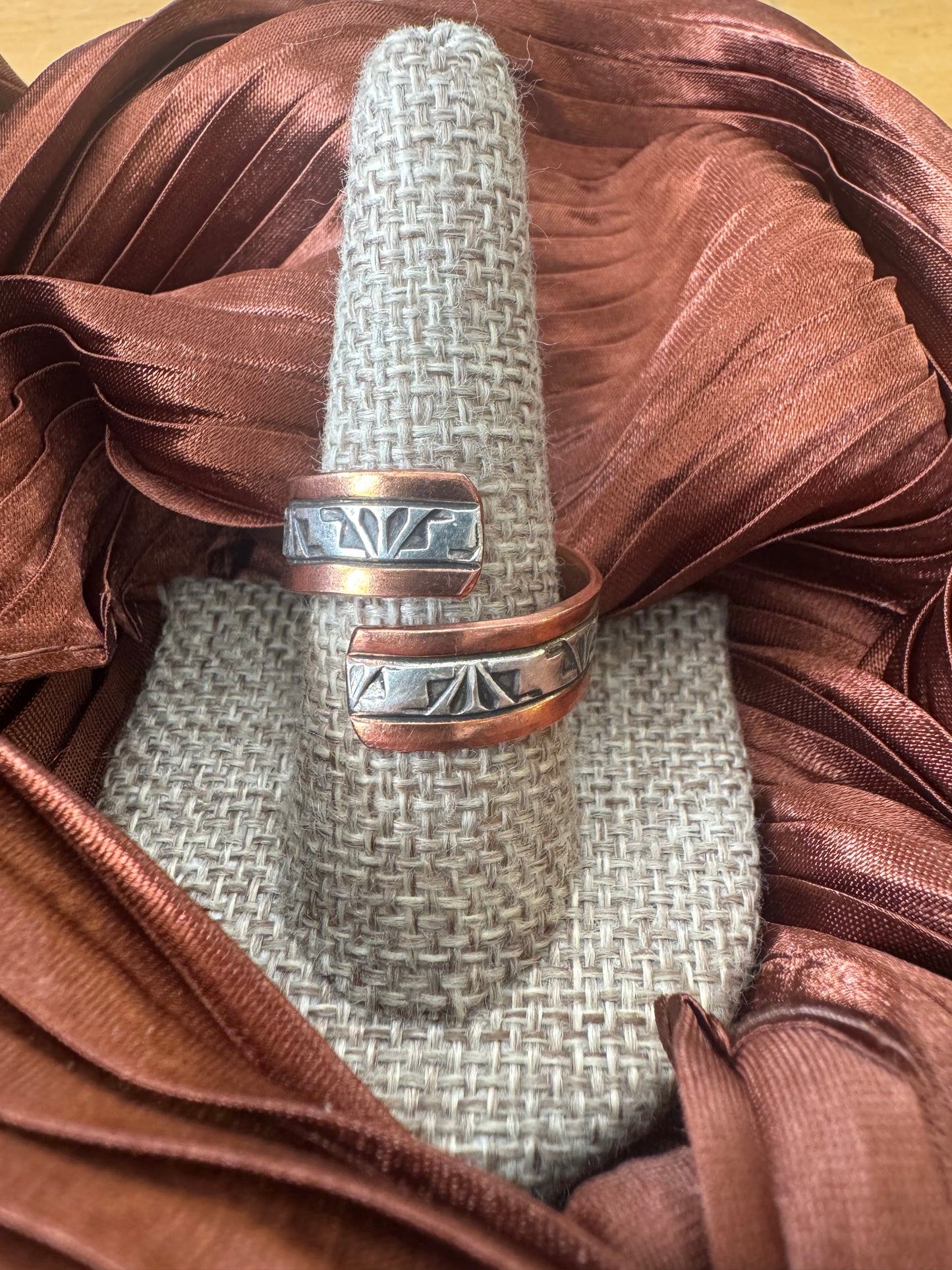 Copper Wrap Ring