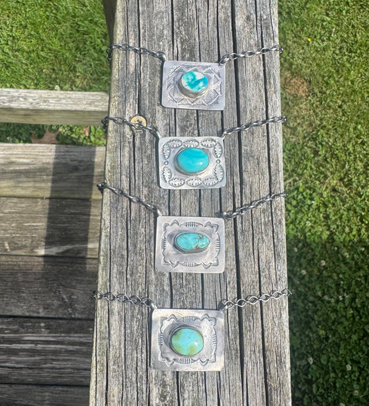 Square Detail Necklaces