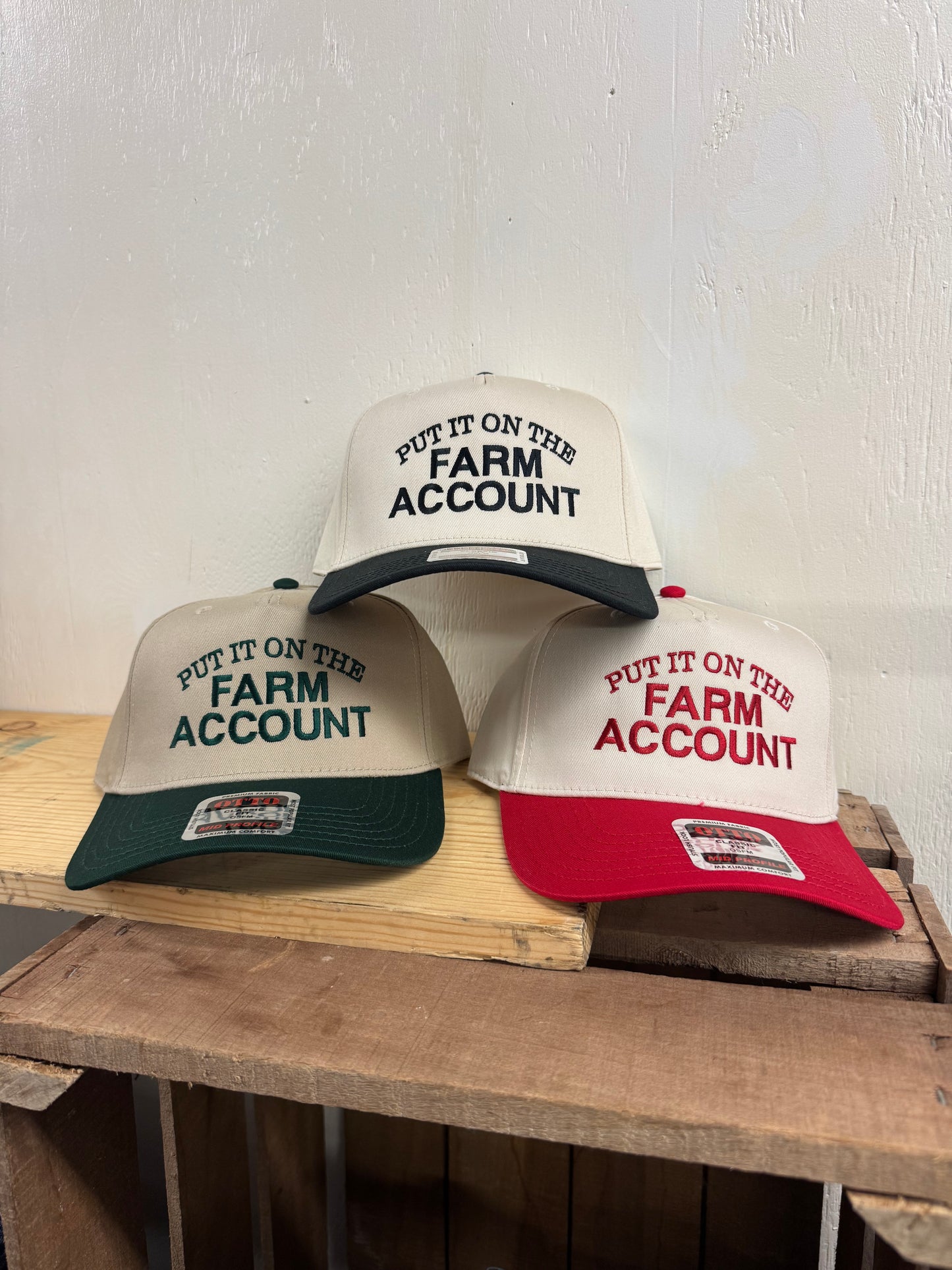 Farm Account Embroidered Cap