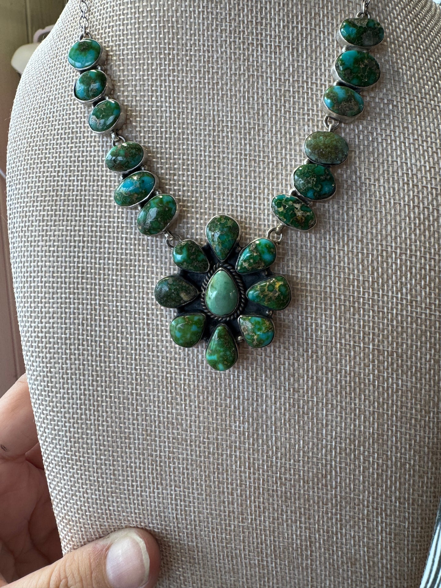 Sonoran cluster necklace