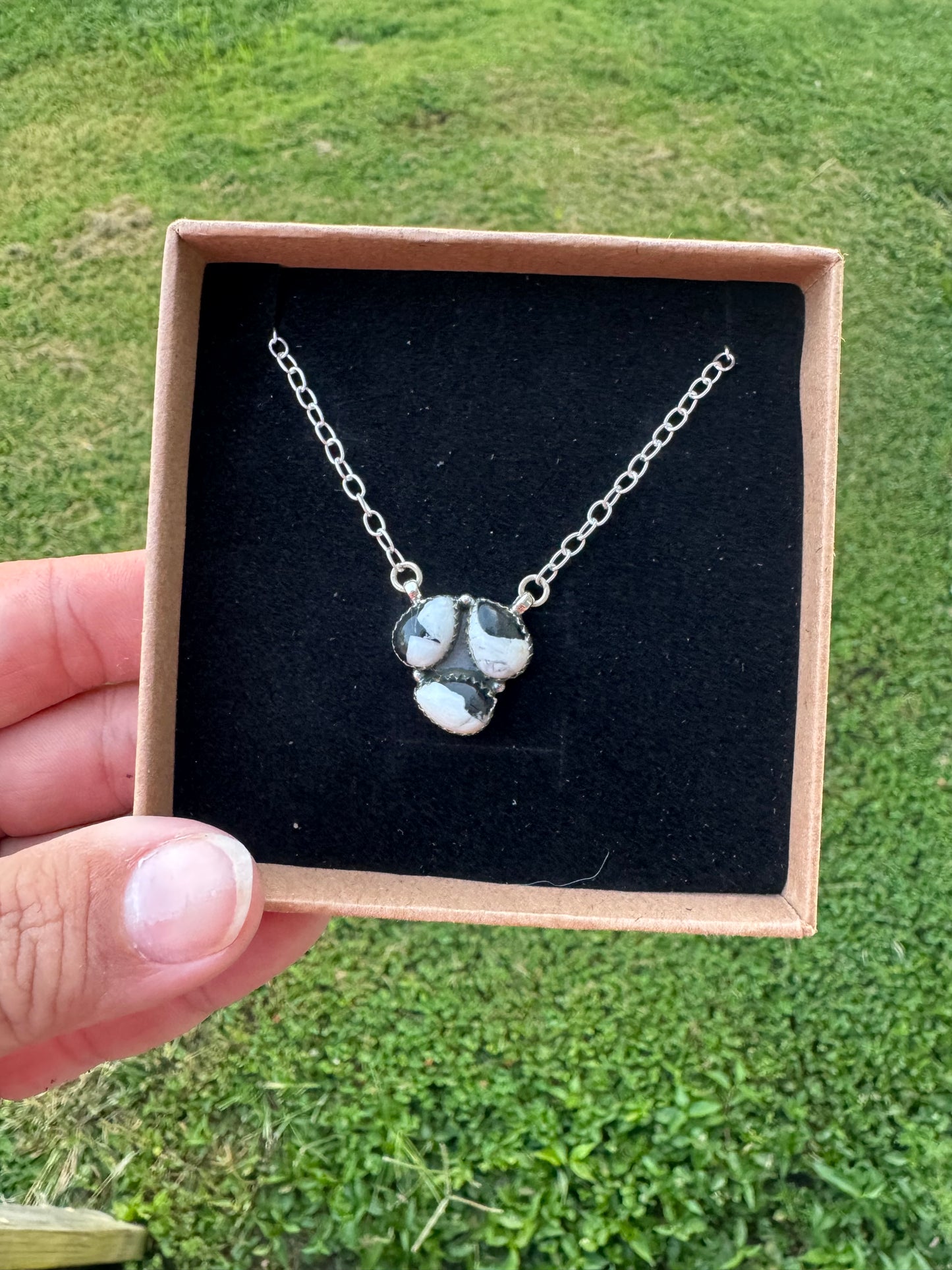 Three Stone Necklaces