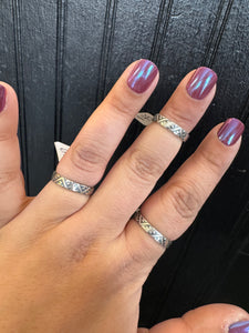 Aztec Stacker Ring