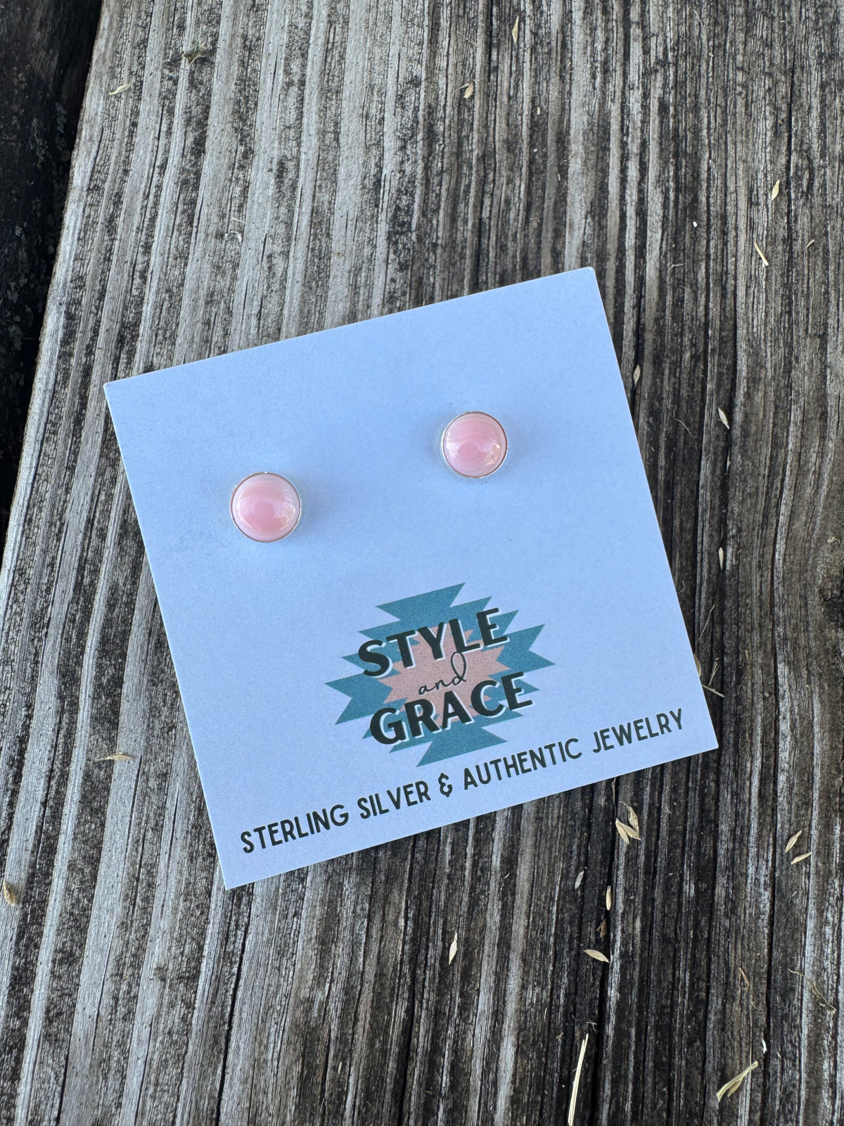 Mini Conch Circle Studs