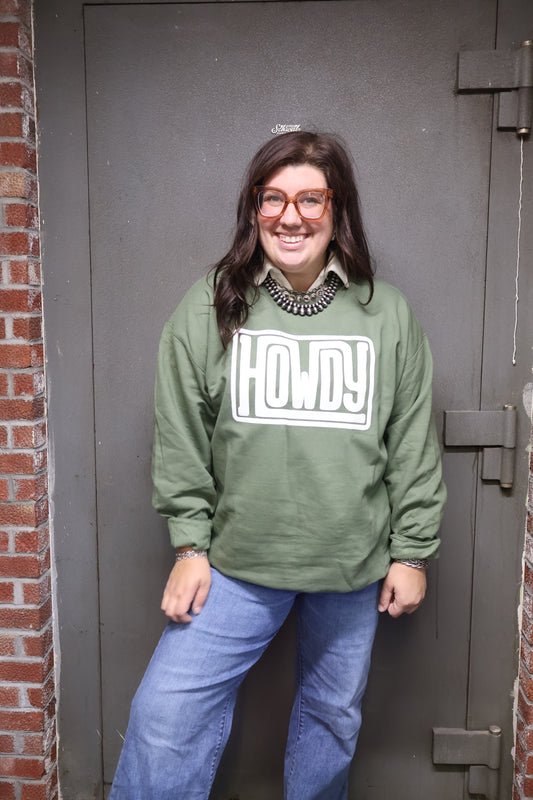Howdy Crewneck