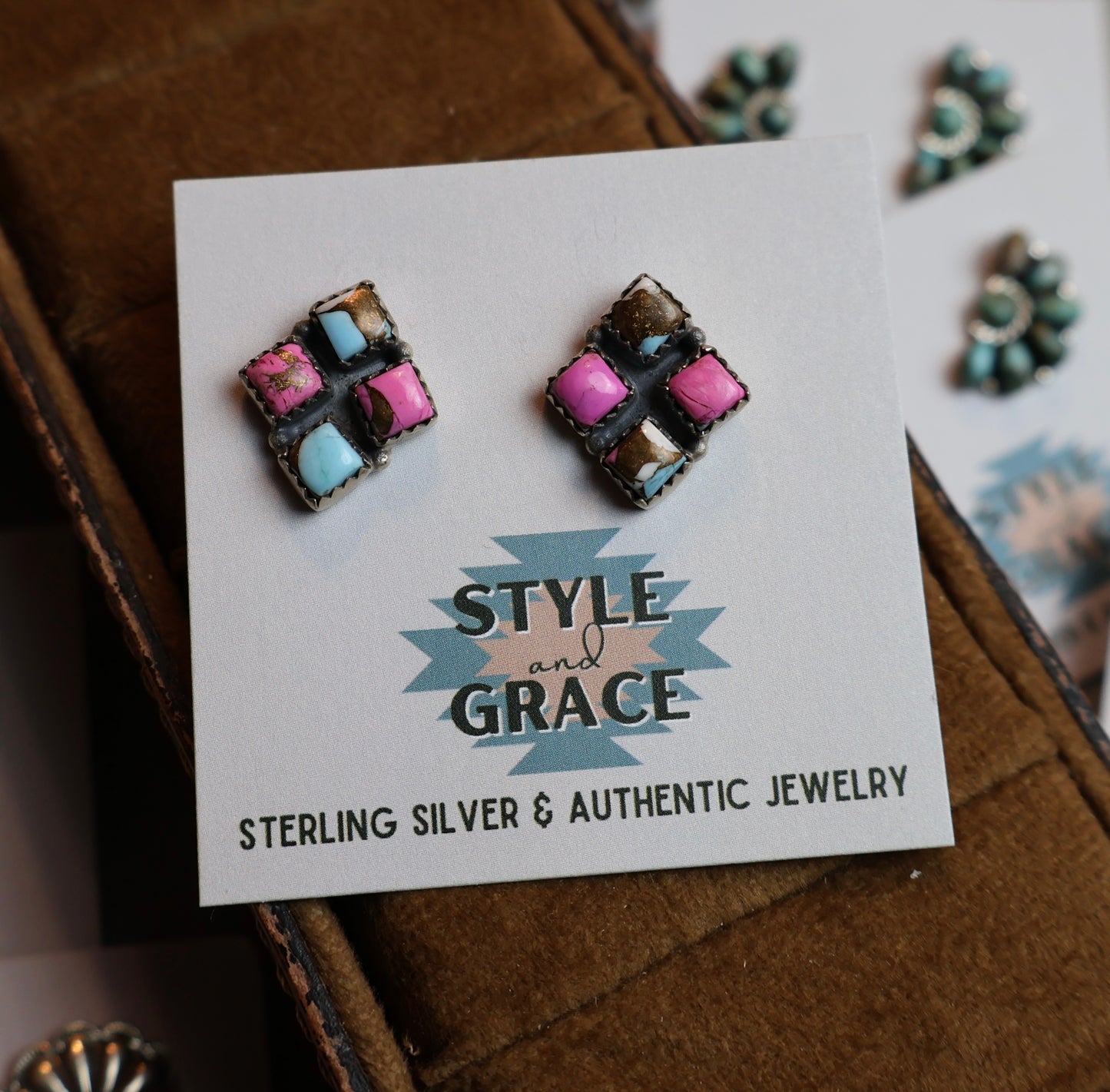 Cotton Candy Diamond Earrings
