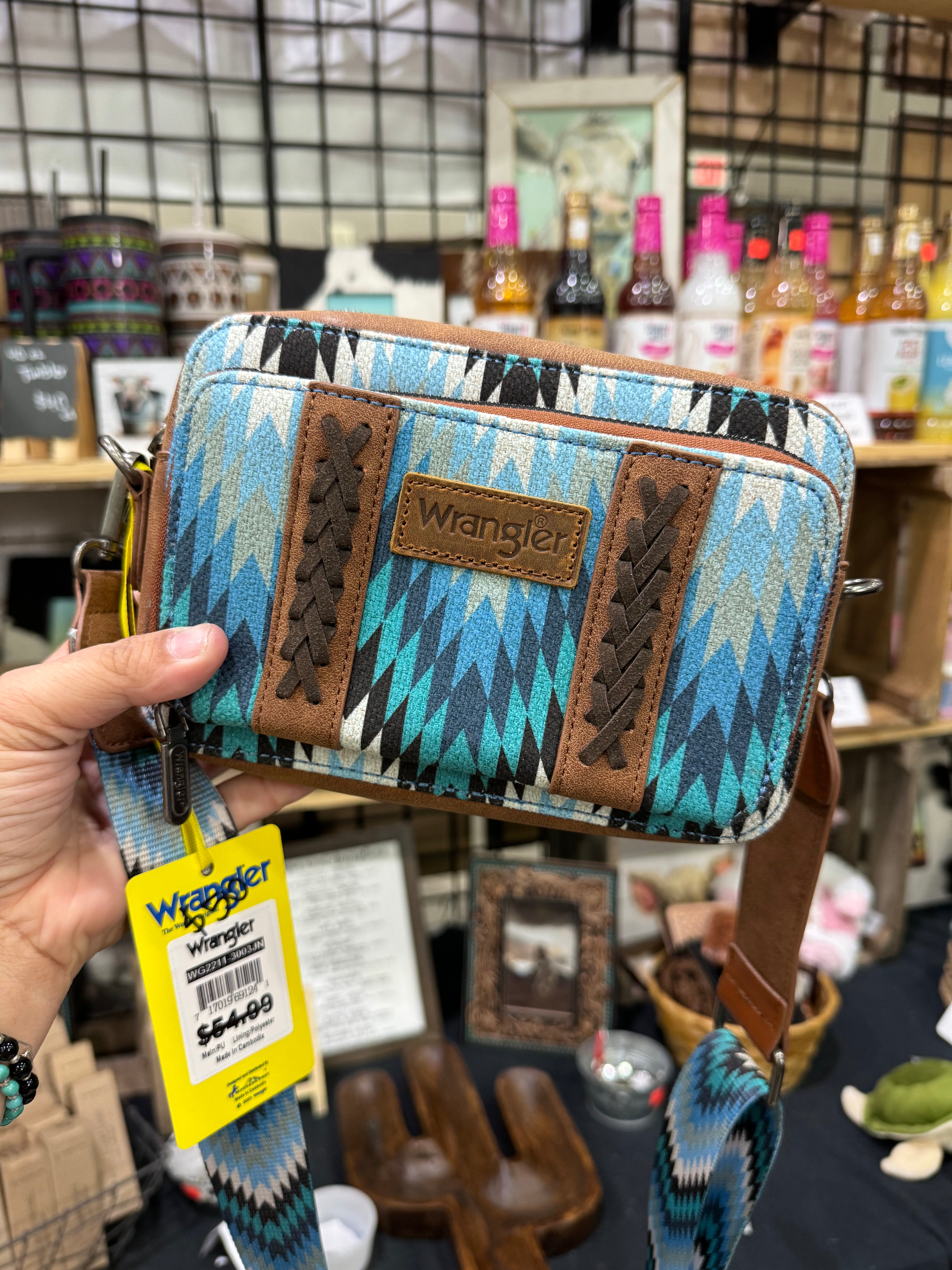 New Print Wrangler Wallet Purse