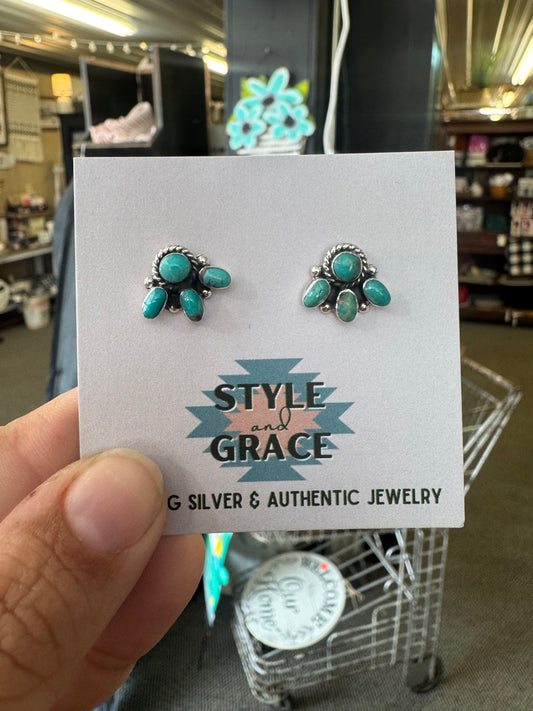 Mini Cluster Earrings