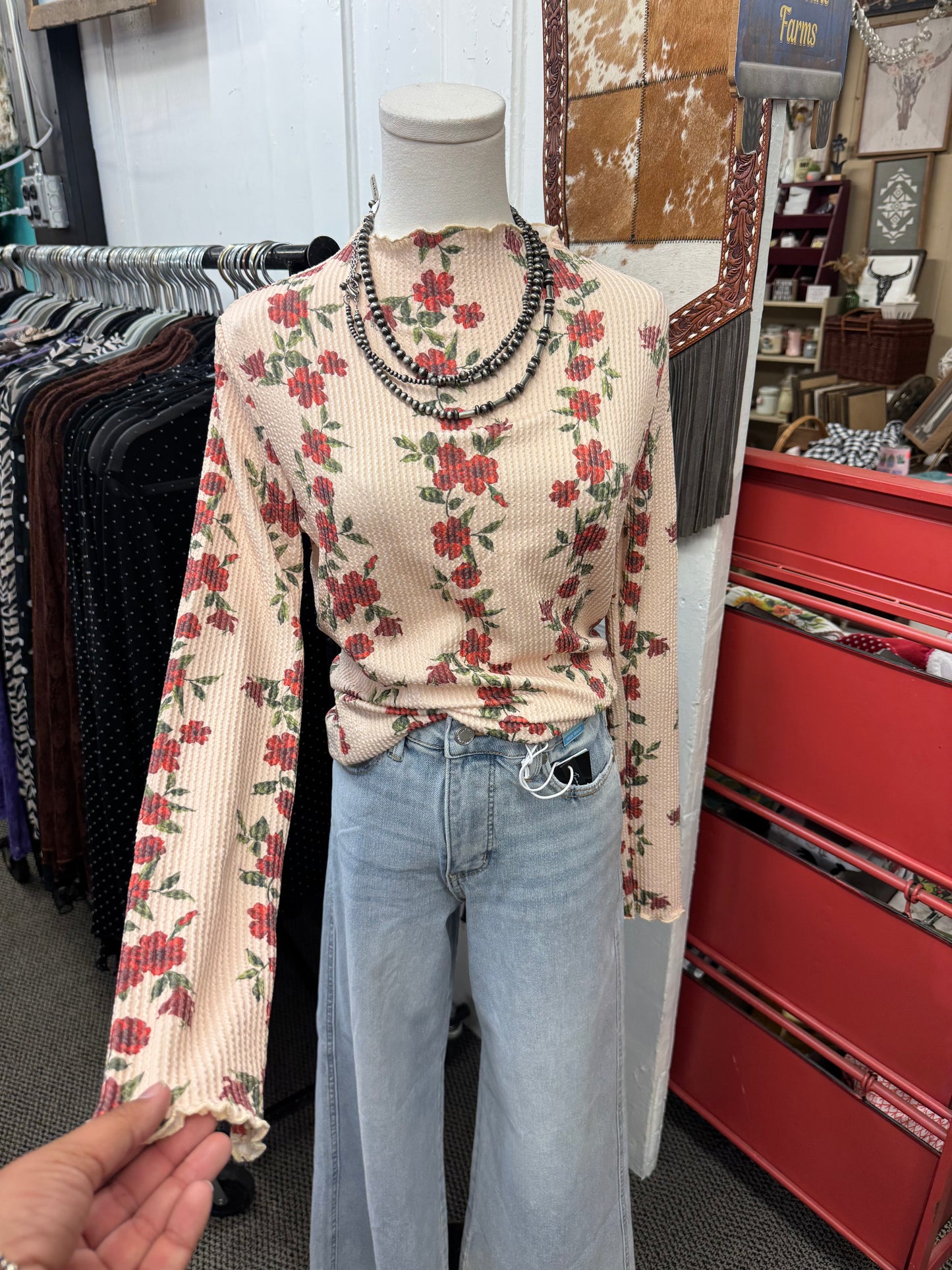 Floral Thick Top