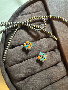 Spice Square Earrings