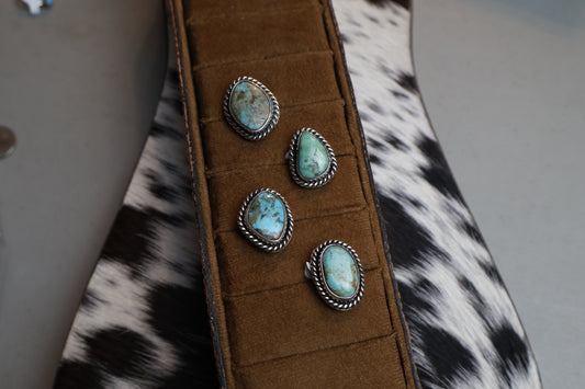 Turquoise Adjustable Rings