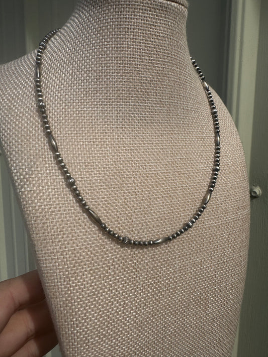 Mini Torpedo + Corrugated Necklace