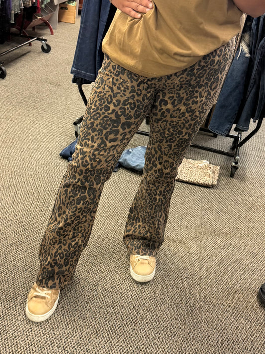 JB Cheetah Print Jeans
