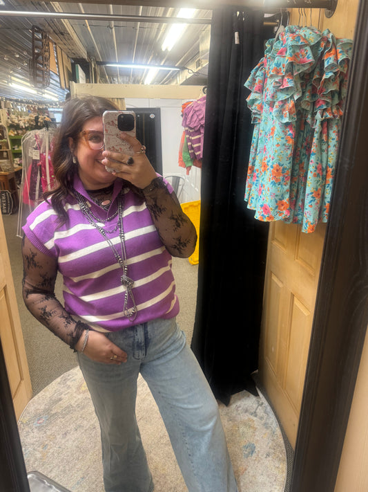 Violet Sweater Vest