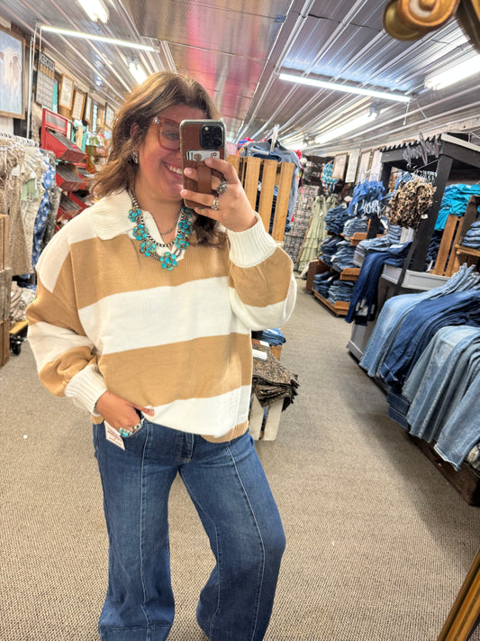 Taupe Lightweight Sweater