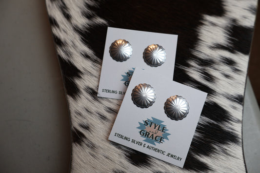 Starburst Concho Earrings