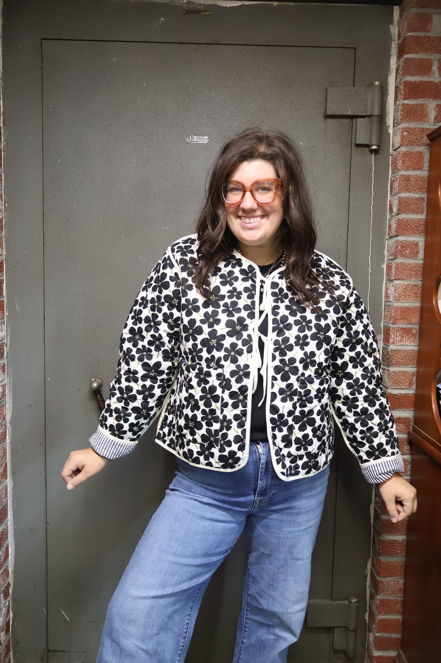 Floral Quilted Jacket