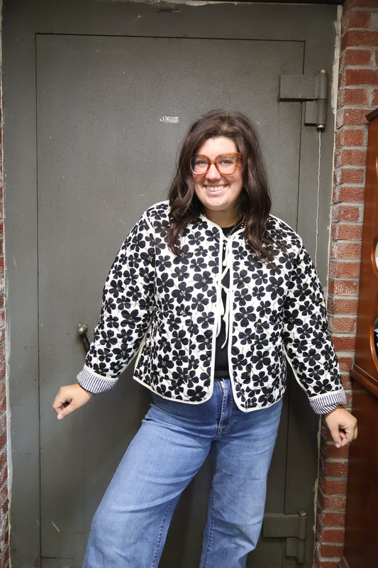 Floral Quilted Jacket