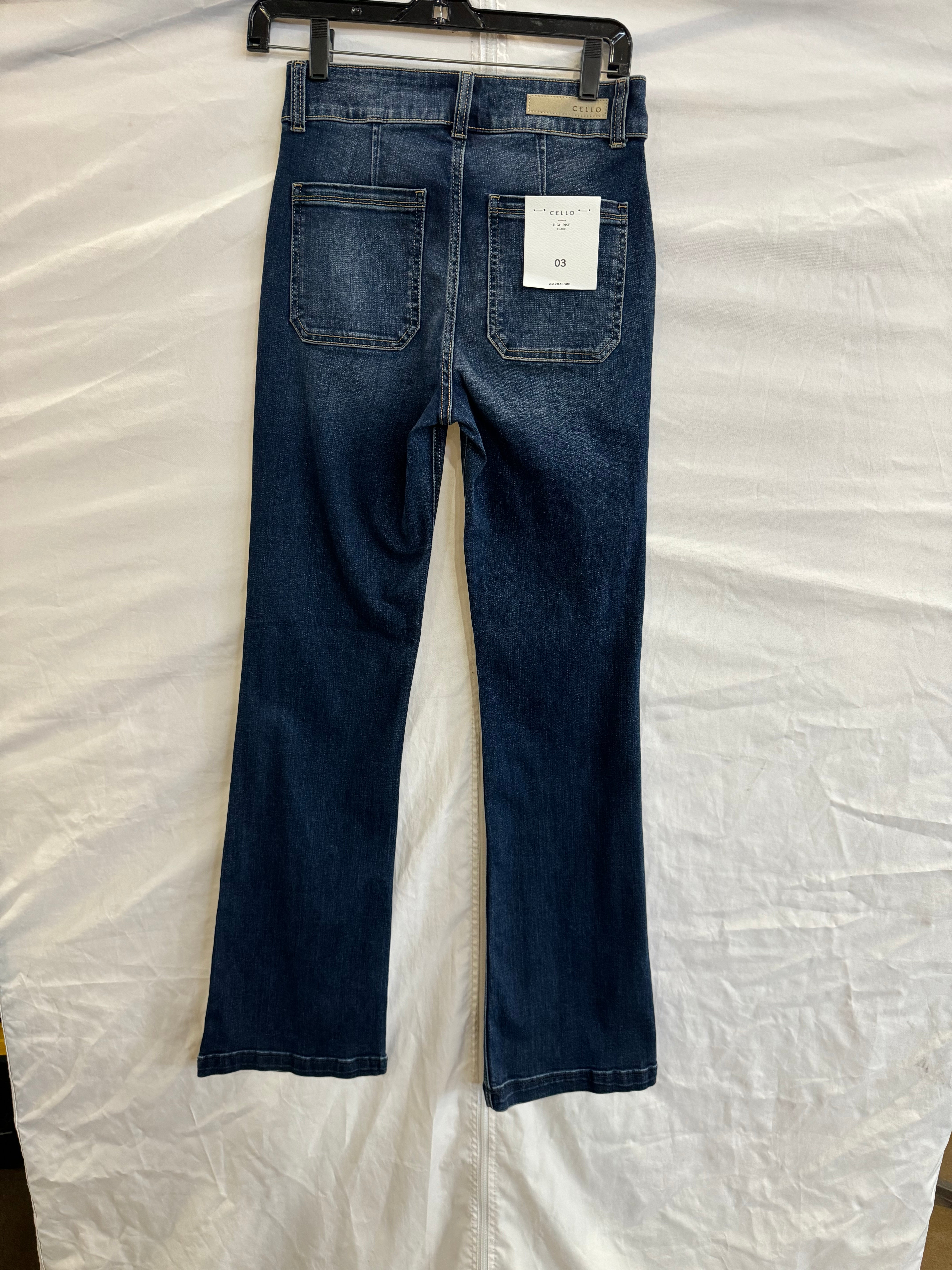 Dark Wash Trousers
