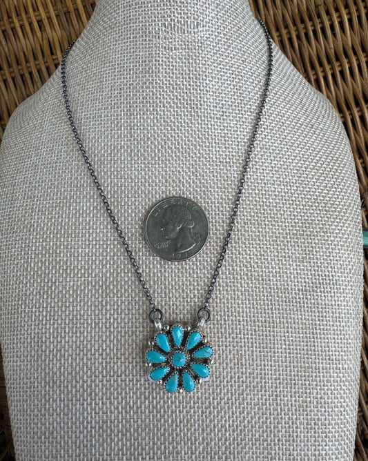 Mini Cluster Pendant Necklace