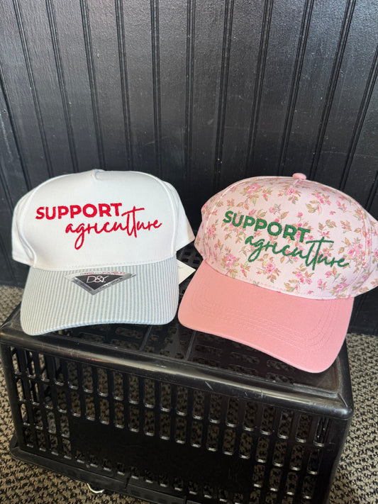 Support Agriculture trucker hat