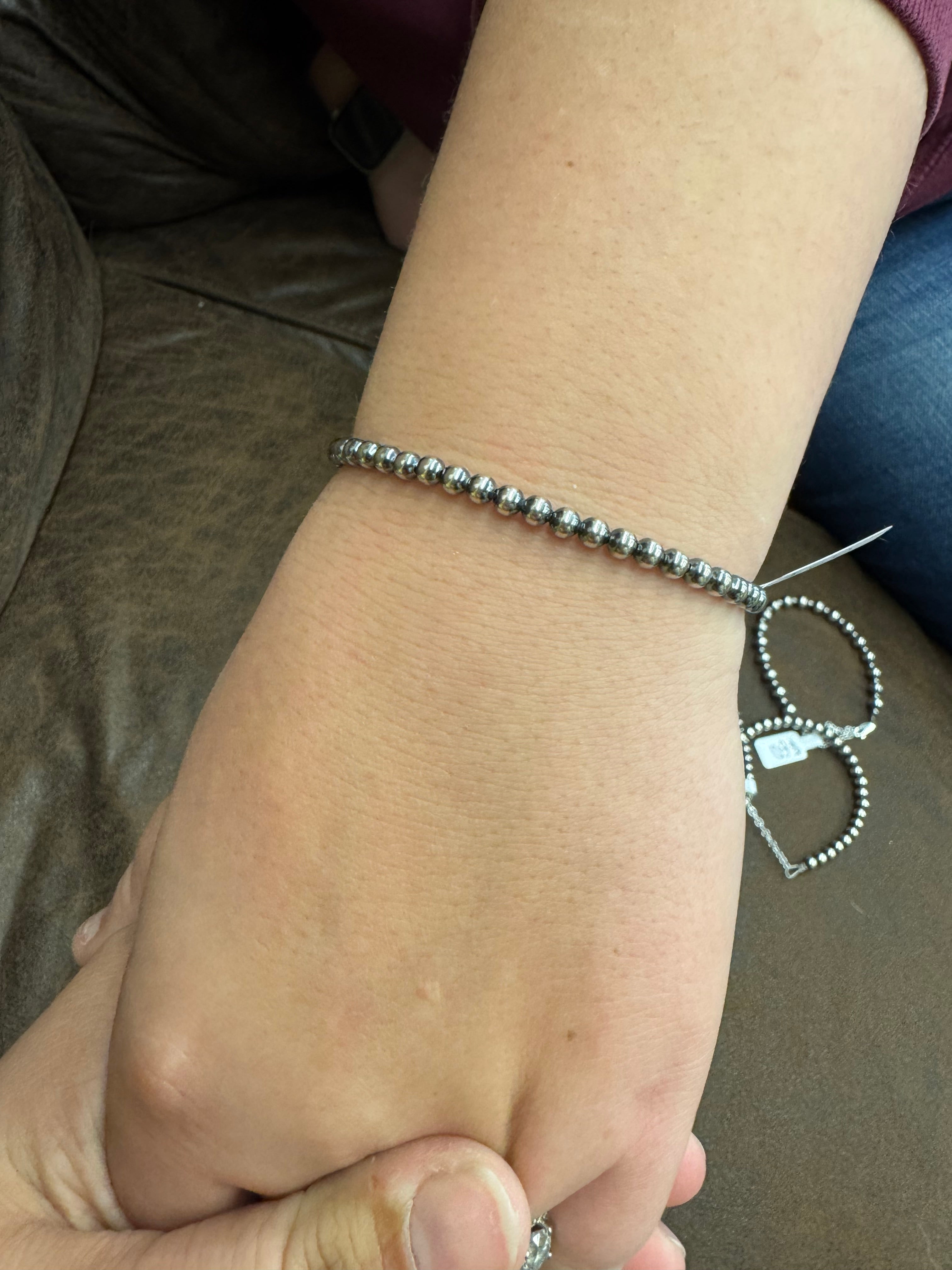 4mm Pearl Bracelet